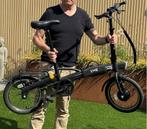 Minifiets Elektrisch (Merk: EMQ), Fietsen en Brommers, 16 tot 18 inch, Zo goed als nieuw, Totaal opvouwbaar, Ophalen