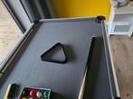 Pooltafel 6" nieuwstaat, inclusief ballen en 2 biljartstok'n, Sport en Fitness, Ophalen, Pooltafel