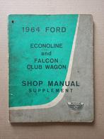 Shop Manual: Ford Econoline/ Falcon (1964) USA, Enlèvement ou Envoi
