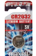 knoopcelbatterij cr2032 lithium 3v maxell, Audio, Tv en Foto, Nieuw, Ophalen of Verzenden