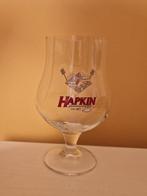 Bierglas Hapkin, Verzamelen, Glas en Drinkglazen, Ophalen, Gebruikt, Bierglas