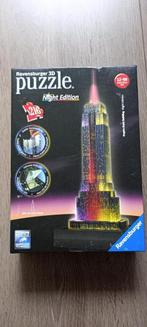 ravensburger 3D puzzel night edition, Ophalen of Verzenden, Minder dan 500 stukjes, Zo goed als nieuw, Rubik's of 3D-puzzel