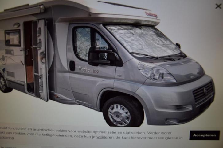 Nieuwe isolatiedoek voor een Fiat-Ford enz.vanaf 1998 tot nu, Caravans en Kamperen, Mobilhome-accessoires, Nieuw, Ophalen