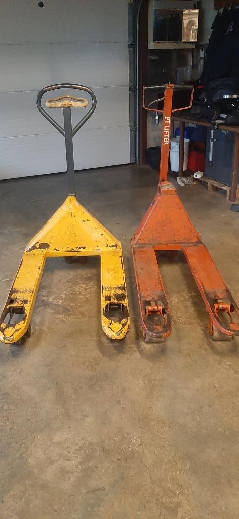 transpallet, Doe-het-zelf en Bouw, Palletwagens en Pompwagens, Gebruikt, Ophalen