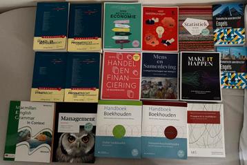 Handelswetenschappen Studieboeken (compleet), Enlèvement, Comme neuf