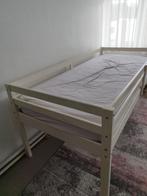 Stapelbed, 90 cm, Gebruikt, Wit, Hout