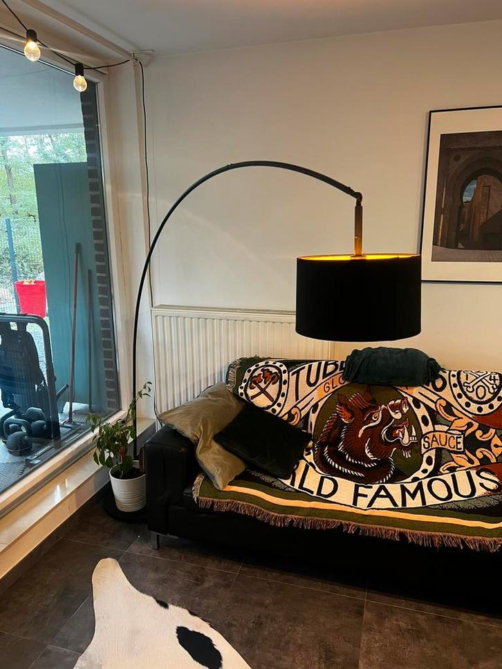 Ikea skaftet staanlamp, Huis en Inrichting, Lampen | Vloerlampen, Zo goed als nieuw, Ophalen