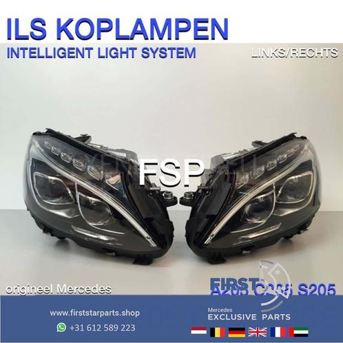 W205 ILS KOPLAMPEN SET C43 C63 AMG Mercedes C Klasse VOL LED, Auto-onderdelen, Verlichting, Mercedes-Benz, Gebruikt, Ophalen of Verzenden