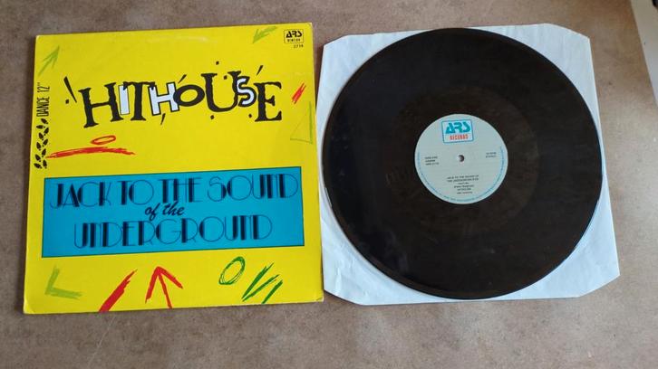 Hithouse – Jack To The Sound Of The Underground, Cd's en Dvd's, Vinyl | Dance en House, Zo goed als nieuw, Ophalen of Verzenden