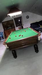 Biljart tafel 9ft, Ophalen, Zo goed als nieuw