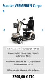 Scooter invalide, Comme neuf