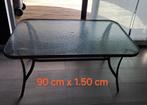 Terras tafel, Ophalen, Zo goed als nieuw, Vierkant, Aluminium