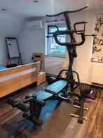 Tunturi WT85 + banc avec extension UB60 + 77.5kg, Enlèvement, Comme neuf, Bras