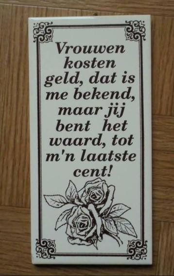 tegelspreuken uit te kiezen  beschikbaar voor biedingen