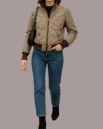 bomberjack van David Mayer Naman maat 36/38, Kleding | Dames, Jassen | Winter, Beige, Ophalen of Verzenden, Zo goed als nieuw