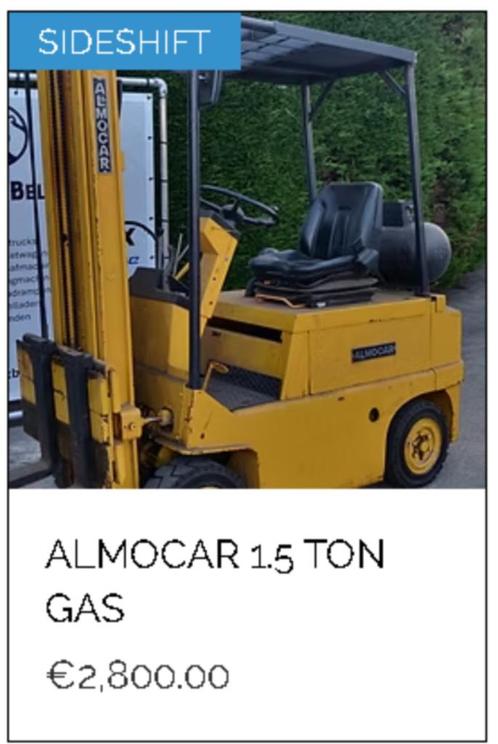 HEFTRUCKS TE KOOP ROND 3000 € MET GARANTIE, Zakelijke goederen, Overige Zakelijke goederen, Ophalen of Verzenden
