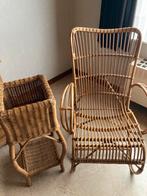 Rotan zetel en staander!, Ophalen, Zo goed als nieuw