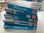 Jumbo puzzels 1000 stukjes - 5 stuks, Ophalen of Verzenden, 500 t/m 1500 stukjes, Gebruikt, Legpuzzel