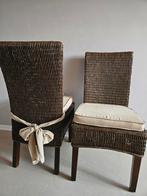 Rotan stoelen 6 stuks ., Huis en Inrichting, Stoelen, Ophalen