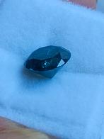 Diamant 2,13 carat color fancy deep greenish blue, Enlèvement ou Envoi