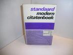 Boek-Standaard modern citatenboek, Gerd De Ley, Utilisé, Enlèvement ou Envoi, Nederlands