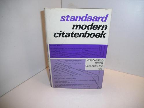 Boek-Standaard modern citatenboek, Livres, Langue | Langues Autre, Utilisé, Enlèvement ou Envoi