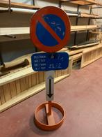 Parkeerbord E1 op voet, Ophalen, Gebruikt