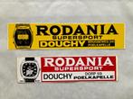 Stickers merk RODANIA Douchy Poelkapelle, Verzamelen, Ophalen of Verzenden, Merk