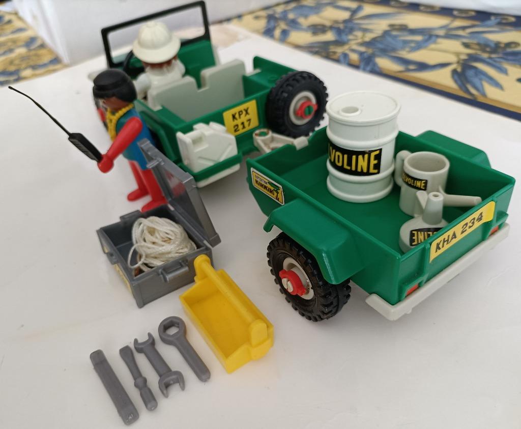 Capot Avant Vert Pour Jeep Playmobil Safari (réf. 3532) - Pièce D’occasion - Univers Playmobil