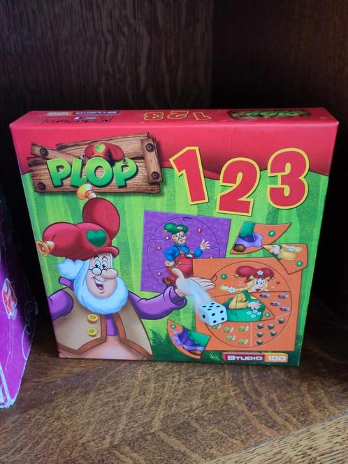 Plop 123, Hobby en Vrije tijd, Gezelschapsspellen | Kaartspellen, Zo goed als nieuw, Ophalen of Verzenden