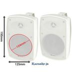 DAP EVO 4 - passieve 4-inch buiten speakers Wit, Ophalen of Verzenden, Nieuw, Overige typen