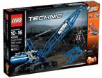 LEGO 42042 Crawler Crane Full Electric MOC met 6 motoren, Comme neuf, Ensemble complet, Lego, Enlèvement ou Envoi