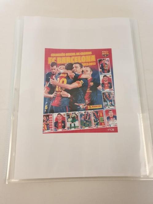 Panini Barcelona 2012-2013 complete chromosticker messi, Hobby en Vrije tijd, Stickers en Plaatjes, Nieuw, Meerdere stickers, Verzenden