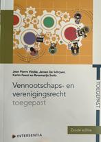 Vennootschaps- en verenigingsrecht toegepast, Boeken, Studieboeken en Cursussen, Ophalen, Nieuw, Hogeschool