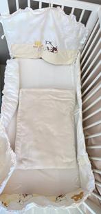 Baby Crib Bumper/Bedbumper with 4 Sides - （boerderijkoe), Kinderen en Baby's, Ophalen, Gebruikt, Jongetje of Meisje, Wit