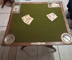 Table de jeu pliable belote milieu 20ème siècle, Enlèvement