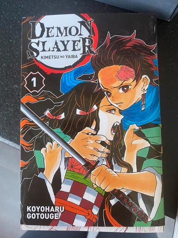 Livre Manga Demon Slayer Tome 1  beschikbaar voor biedingen