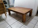 Grande table basse bois massif, Maison & Meubles, Tables | Tables de salon, Utilisé, Enlèvement ou Envoi