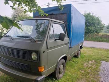 VW T3 1.6TD pick-up de 1987 idéal foodtruck projet roulant, Autos, Achat, Diesel, Particulier, Vert