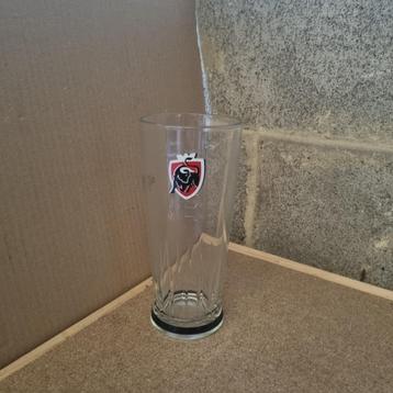 Verre Jupiler Tauro (modèle 2), Enlèvement ou Envoi, Utilisé, Verre ou Verres, Jupiler