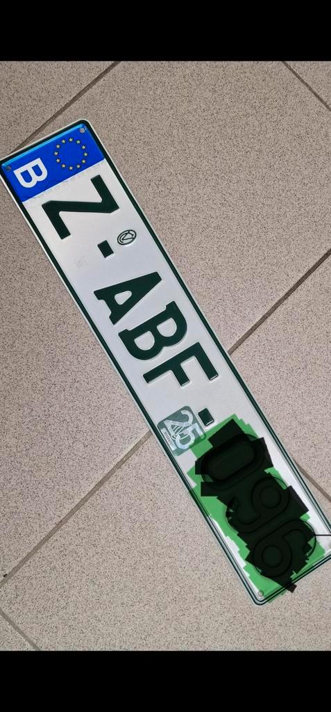 Z plaat keuring/transport, Auto diversen, Autostickers, Ophalen of Verzenden