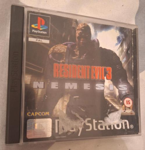 PS1 Resident Evil 3: Nemesis, Games en Spelcomputers, Games | Sony PlayStation 1, Gebruikt, Ophalen of Verzenden