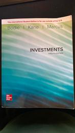 Investments by Bodie - Kane - Marcus Twelfth Edition, Livres, Comme neuf, Enlèvement ou Envoi, Bodie, Kane, Marcus