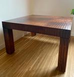 Stijlvolle Vintage Salontafel – Tijdloos Design 80x80cm, Ophalen