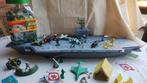 vliegdekschip met soldaatjes, Ophalen, Gebruikt
