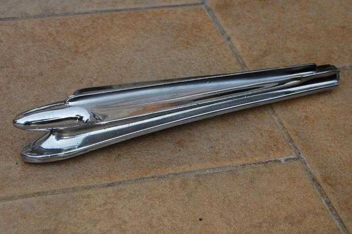 hood ornament Amerikaanse oldtimer Chevrolet 1946 motorkap, Antiek en Kunst, Curiosa en Brocante, Ophalen of Verzenden