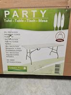 Party tafel, Ophalen