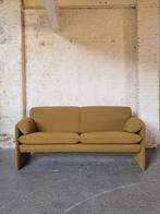 Vintage Leolux Bora Beta Sofa 2,5-zits bank – Mustard Bouclé, Overige maten, 150 tot 200 cm, 75 tot 100 cm, Ophalen of Verzenden