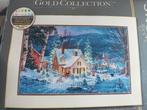 Borduurpakket Winter's Hush van Dimensions Gold, Hobby & Loisirs créatifs, Broderie & Machines à broder, Envoi, Neuf, Set à broder