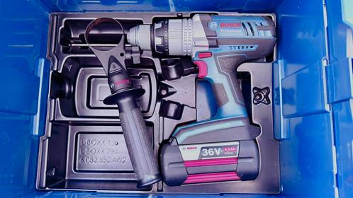 Bosch Professional GSB 36 VE-2-LI  als nieuw, Doe-het-zelf en Bouw, Gereedschap | Boormachines, Zo goed als nieuw, Boor- en Schroefmachine